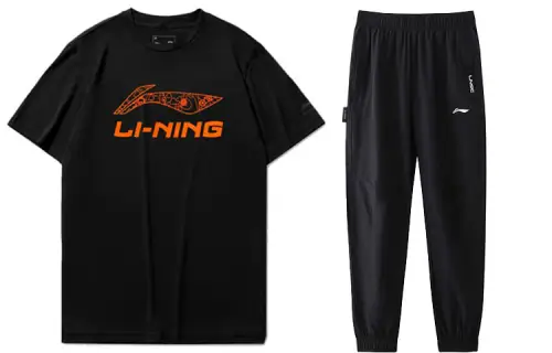 Li Ning Casual Sportswear Unisex Crew Neck Moderate