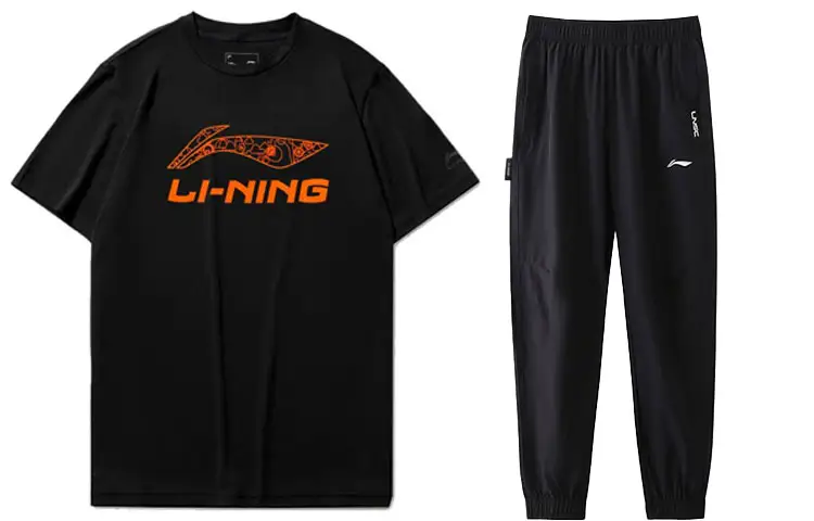 Li Ning Casual Sportswear Unisex Crew Neck Moderate