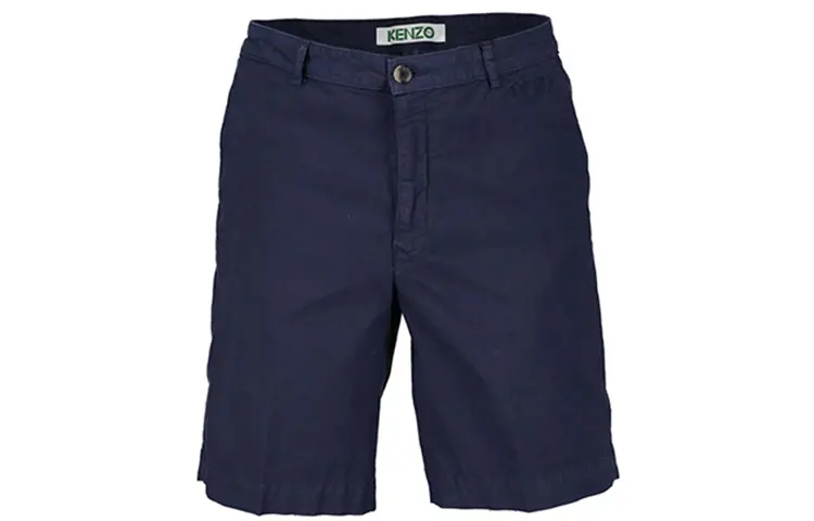 KENZO Casual Shorts Men's Dark Blue Moderate