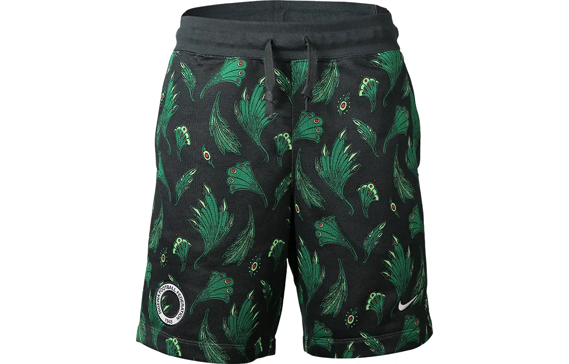 Nike Casual Shorts Men's Green Moderate Straight Fit Pants
