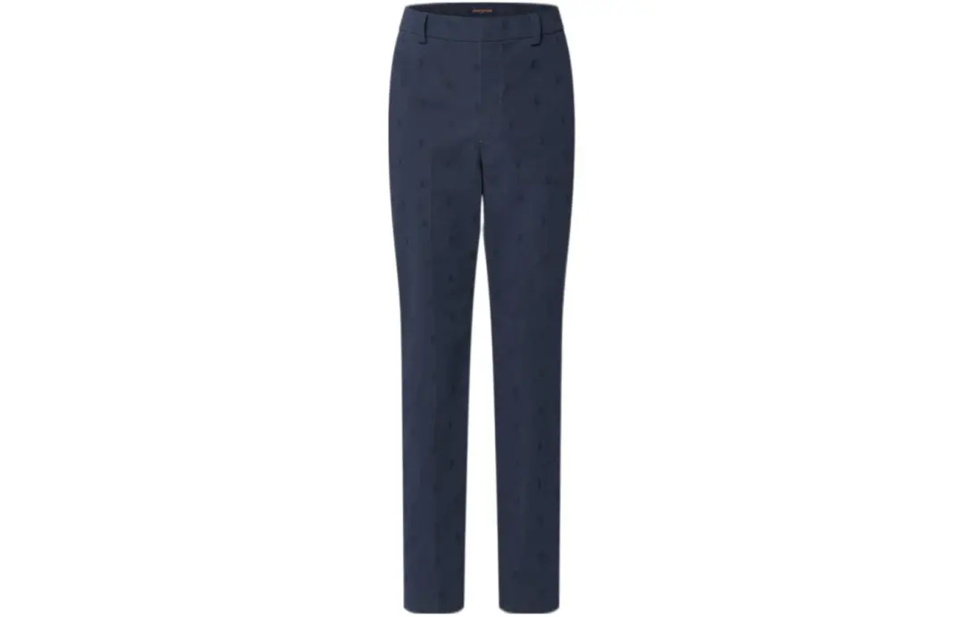 LOUIS VUITTON Lv Blason Cotton Chino Pants