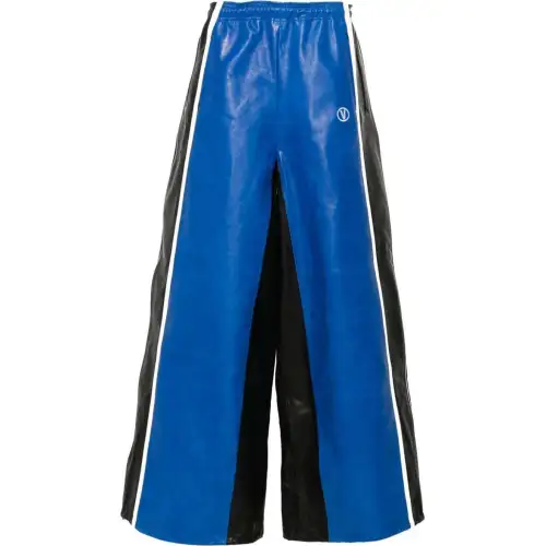 Vetements SS24 Leather Pants Unisex Royal Blue