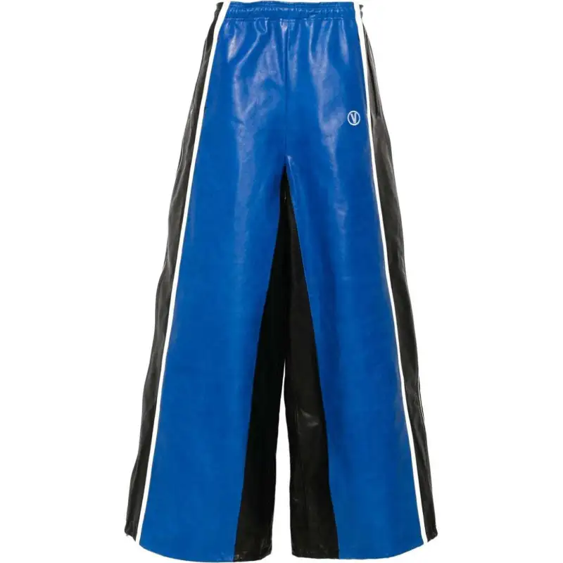 Vetements SS24 Leather Pants Unisex Royal Blue