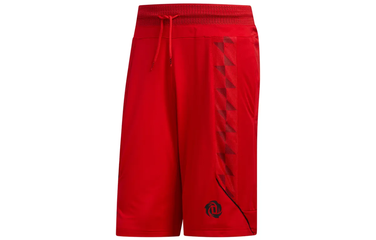 Adidas Casual Shorts Men's Red Moderate