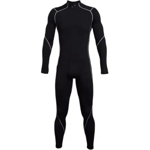 Under Armour ColdGear Jumpsuit Men's Black/Silver Chrome Plated