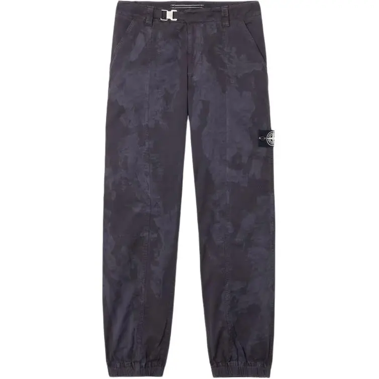 STONE ISLAND Casual Pants Men's Lead Gray