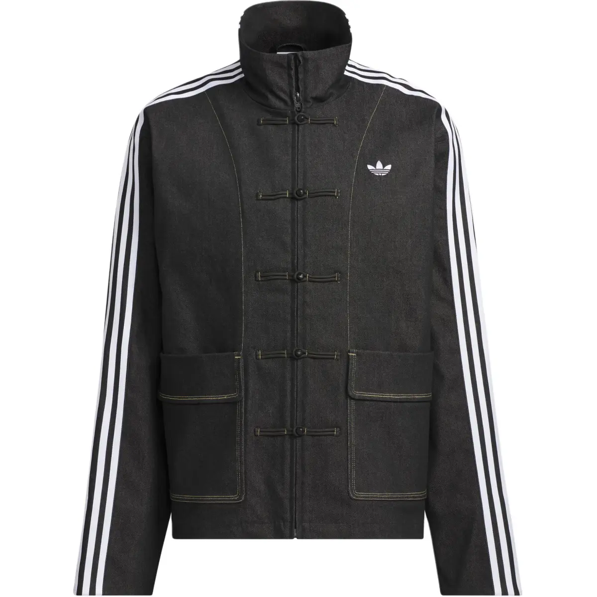 Adidas Originals TRACK TOP CN TT DENIM Jackets & Coats Unisex Black