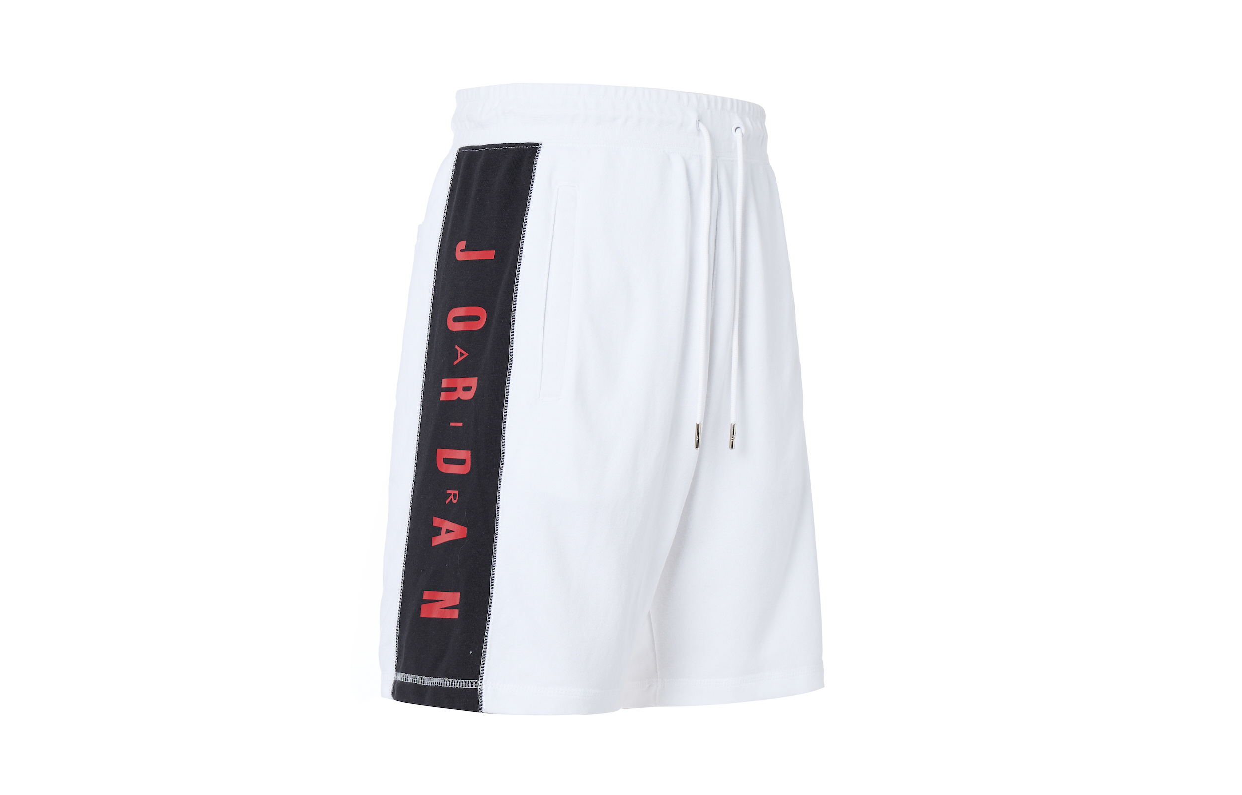 Jordan DNA model, knitted white shorts, french style