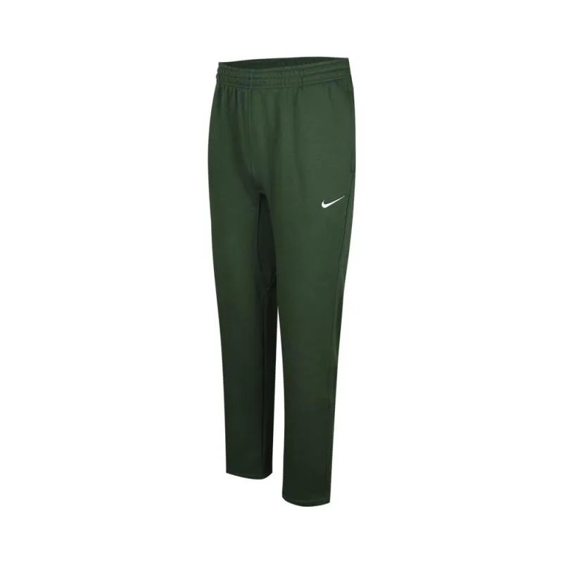 Nike Sportswear Club FLEECE Brand Logo Comfortable Soft Fleece Lined Knitted Sweatpants Men's Green