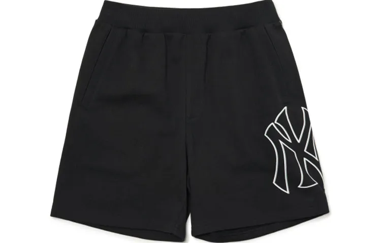 MLB Basic Logo SS22 Solid Color Shorts Unisex Black