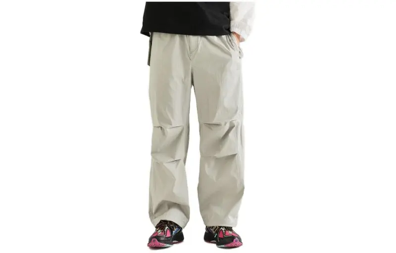 New Balance Casual Pants Men's White Moderate Straight Fit Pants
