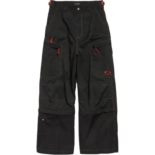 Balenciaga Cargo Pants Regular Fit Men's Black