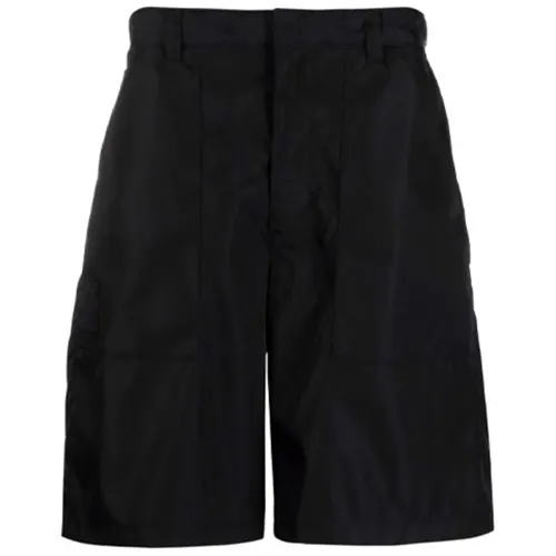 PRADA Casual Shorts Men's Black Moderate