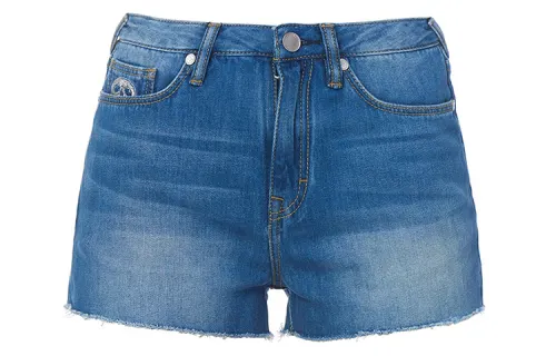 EVISU Slim Fit Shorts Women's Blue