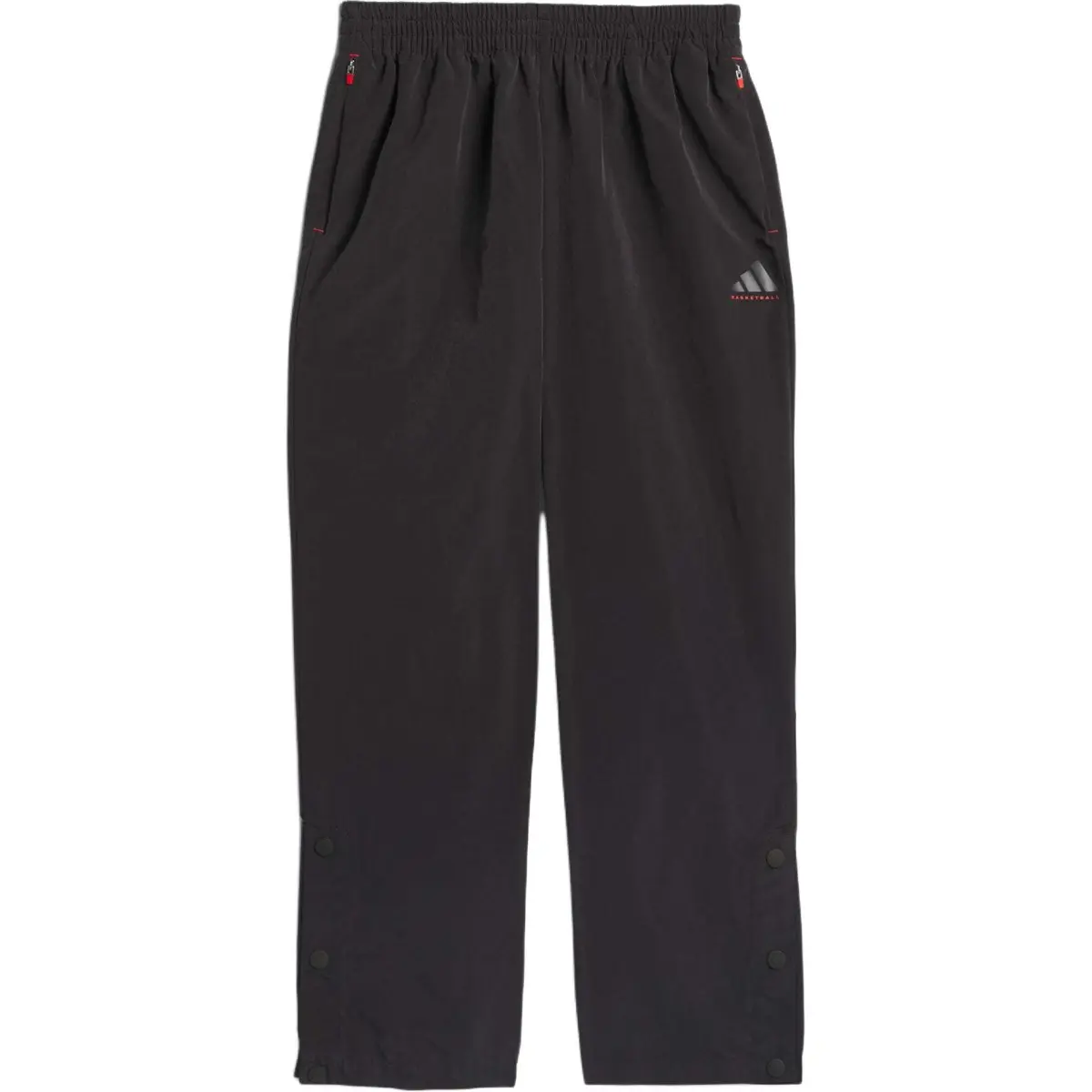 Adidas Free Shipping With AdiClub Adidas Basketball Woven Snap Pants