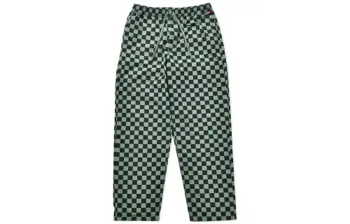 Vans RANGE BAGGY Casual Pants Men's Green Moderate Straight Fit Pants