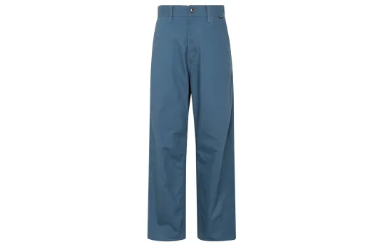 G STAR RAW Casual Pants Unisex Blue Moderate Straight Fit Pants