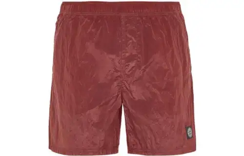 STONE ISLAND Casual Shorts Men's Brown Red