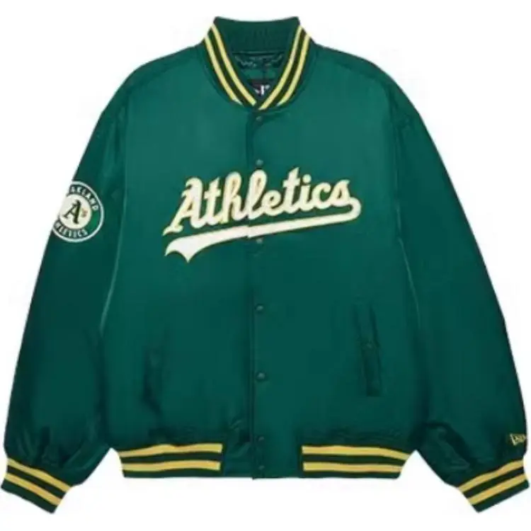 New Era FW24 Puffer Jacket Unisex Green