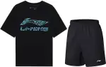 Li Ning Casual Sportswear Men's Crew Neck Moderate