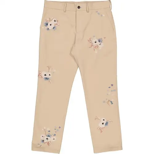 Burberry Casual Pants Men's Khaki