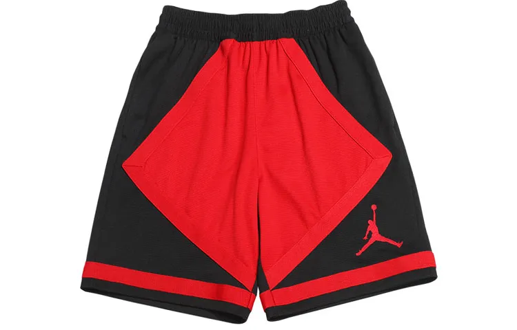 Jordan Casual Shorts Men's Red Black