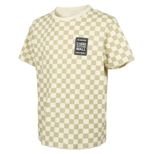 Vans T Shirts Men's Khaki Crew Neck Moderate