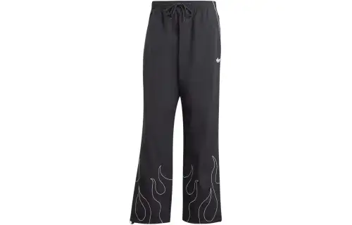 Adidas Originals Flames Track Pants Casual Pants Men's Black