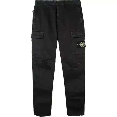 STONE ISLAND Casual Pants Men's Black
