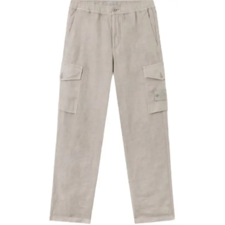 STONE ISLAND Cargo Pants Men's Gray White