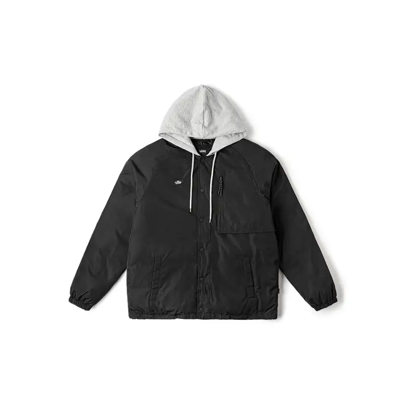 Vans 1966 Jackets Unisex Black Hooded Moderate Other