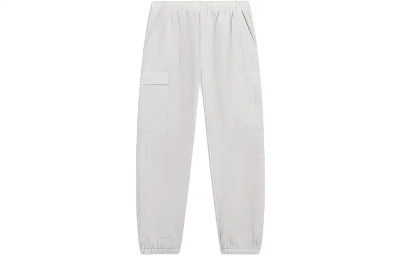 Li Ning Sports Life Collection Casual Pants Men's Light Smoke Gray