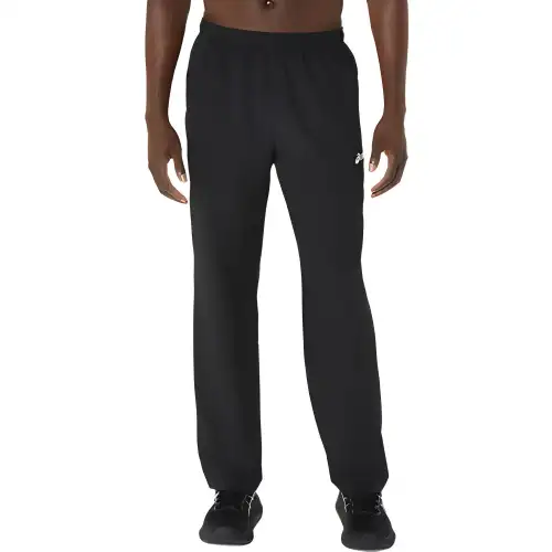ASICS Casual Pants Men's Black Moderate Straight Fit Pants