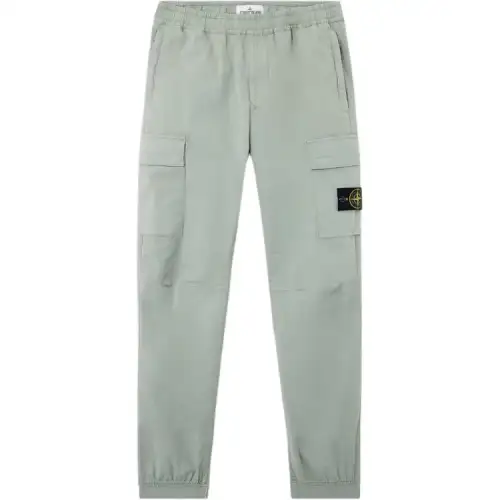 Stone Island Logo Patch Cargo Pants