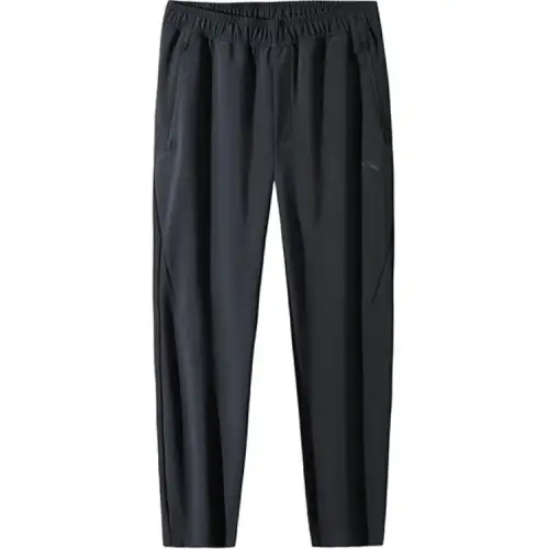 Anta Variety Training Collection Knitted Sweatpants Men's Basic Black