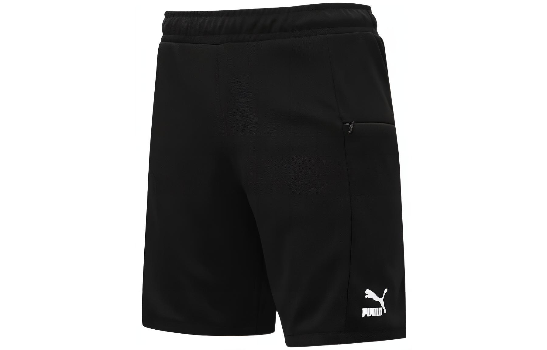 PUMA Casual Shorts Men's Black Moderate