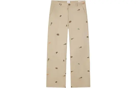 GAP Casual Pants Men's Khaki Moderate Straight Fit Pants