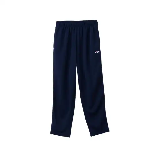 FILA Casual Pants Men's Black Moderate Straight Fit Pants
