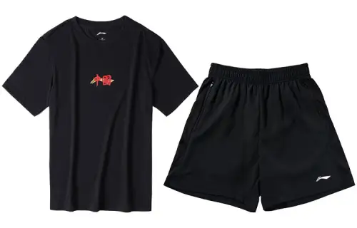 Li Ning Casual Sportswear Unisex Black