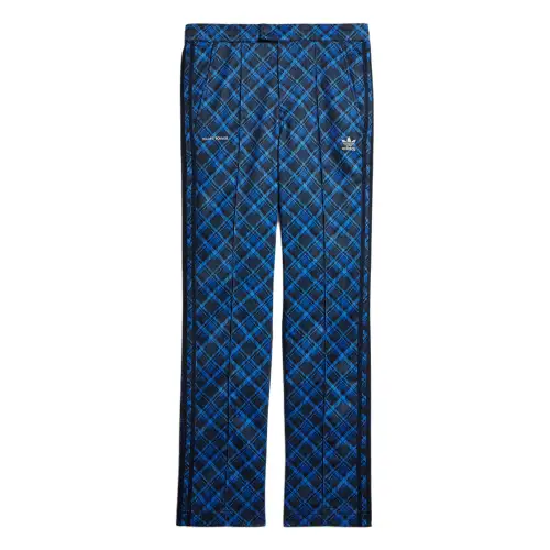 Adidas Originals x Wales Bonner TARTANTP Casual Pants Men's Blue