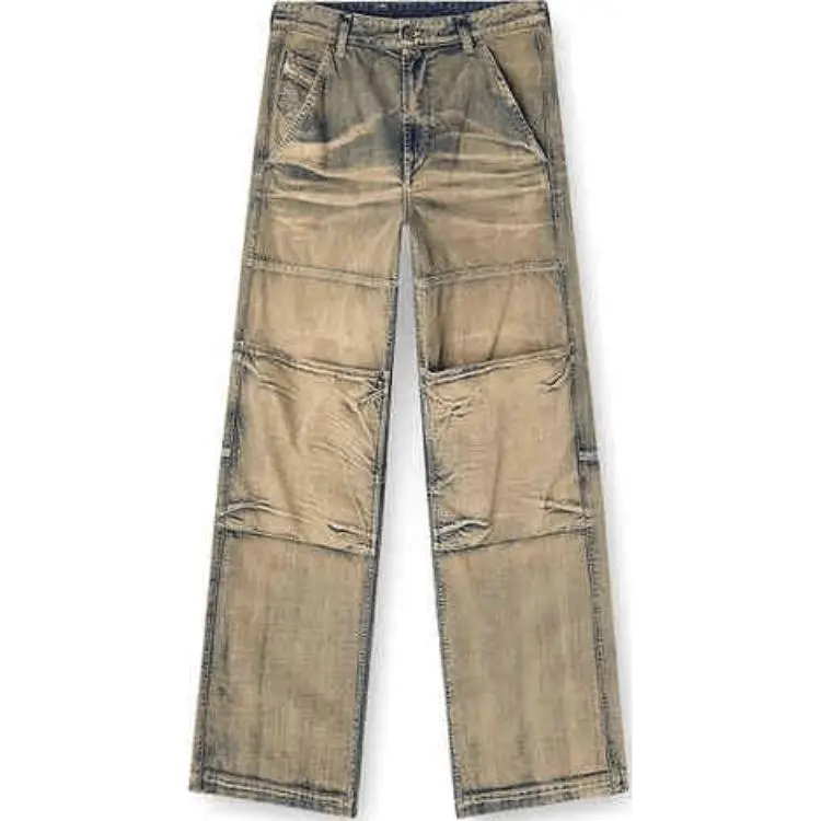 DIESEL Jeans Unisex Beige Yellow