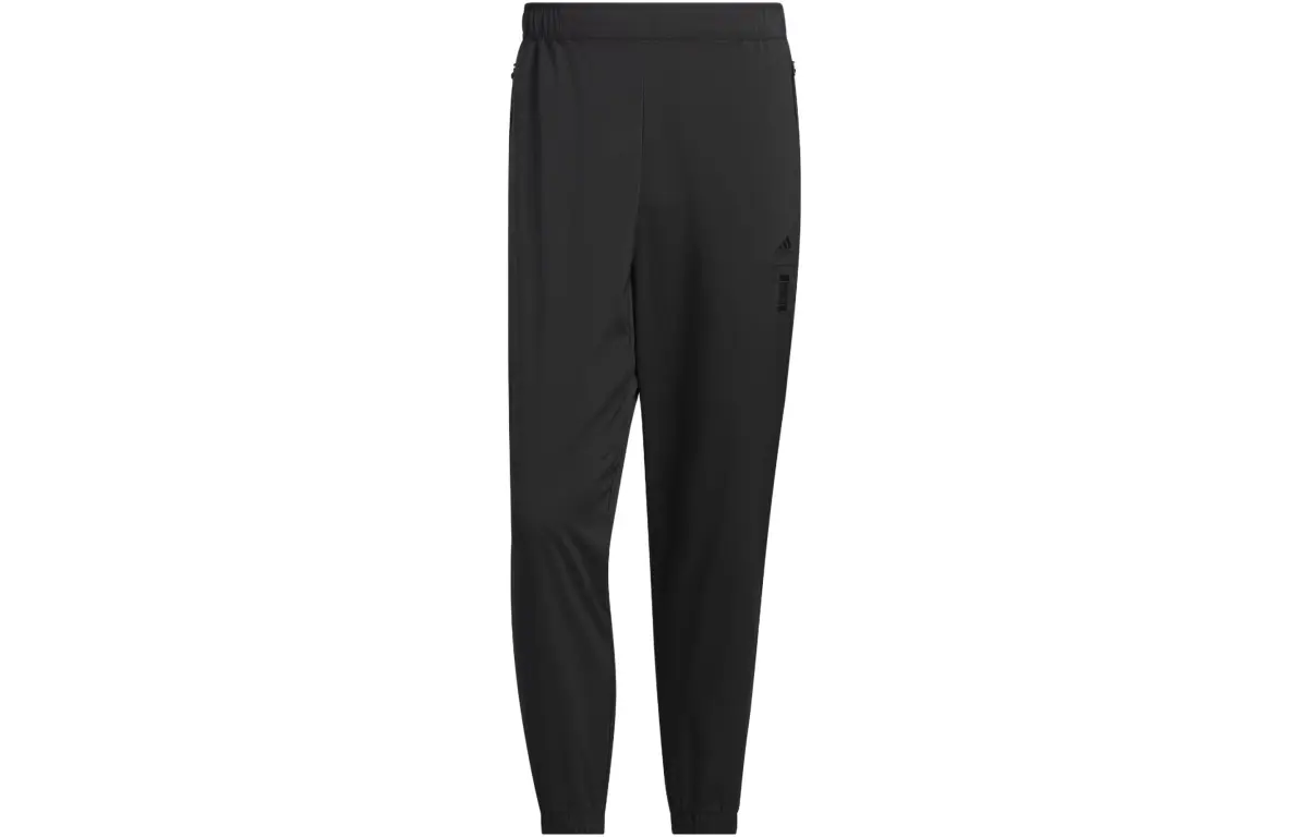 Adidas Wuji Series Casual Pants Men's Black Moderate Cuffed Pants