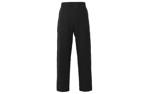 UNIQLO Casual Pants Men's Black Moderate Straight Fit Pants
