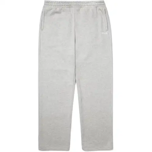 FILA Casual Pants Unisex Gray Moderate Straight Fit Pants