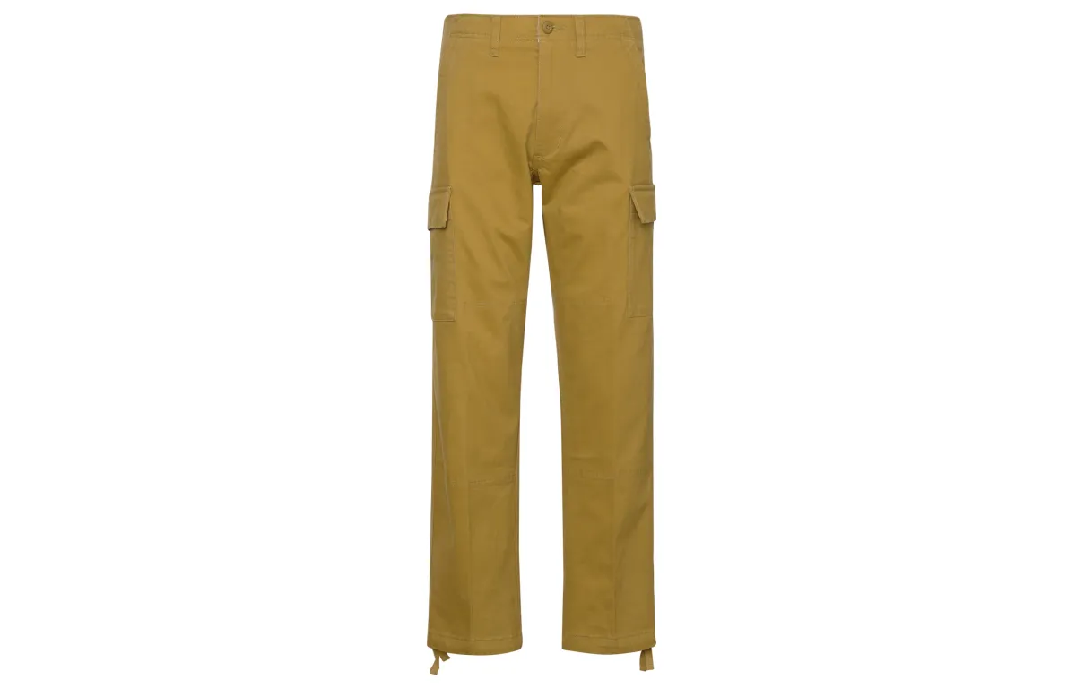 Vans Casual Pants Men's Ginger Yellow Moderate Straight Fit Pants
