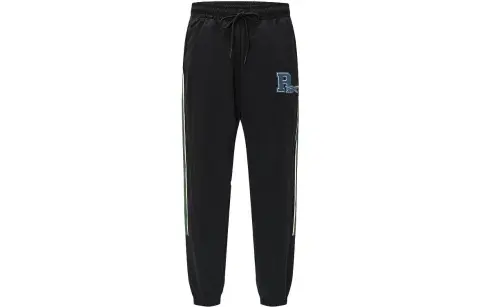 Reebok Casual Pants Unisex Black Moderate Cuffed Pants