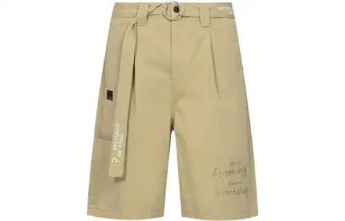 EVISU Cargo Shorts Men's Apricot Moderate