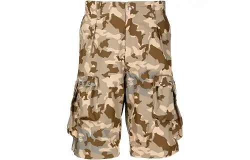 A BATHING APE Cargo Shorts Men's Earth Yellow Moderate