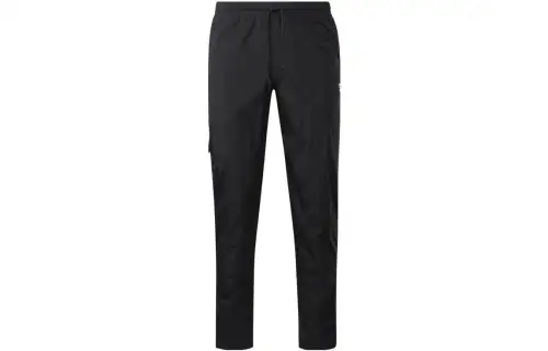Reebok Casual Pants Men's Black Moderate Straight Fit Pants