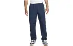 Nike Casual Pants Men's Marine Blue Moderate Straight Fit Pants